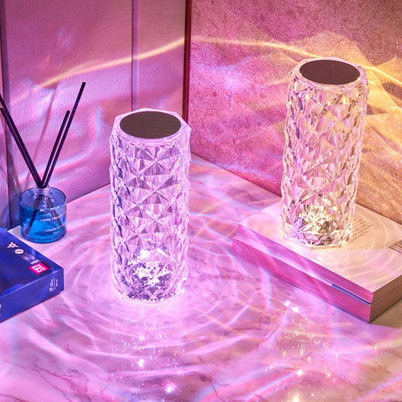 LED Crystal Table Lamp